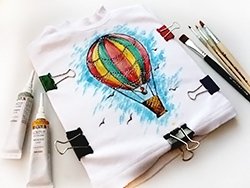 Як легко створити унікальний малюнок на тканині своїми руками