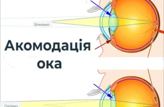 Акомодація зору: розуміння процесу та його значення для здоров’я очей