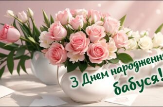 Бабулечка-роднулечка! З Днем народження тебе! Хочемо побажати тільки міцного здоров’я