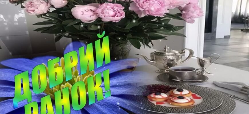 Бажаю доброго ранку і чудового настрою