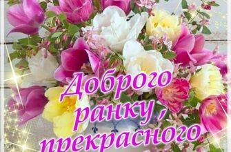 Бажаю самого доброго ранку, який подарує тобі грайливий настрій
