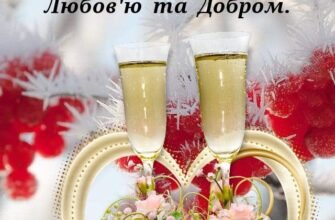 Бажаю, щоб Новий рік став успішним, багатим на добрі події