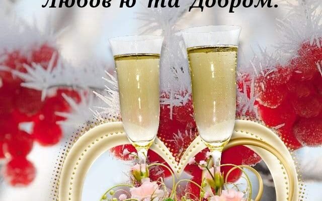 Бажаю, щоб Новий рік став успішним, багатим на добрі події