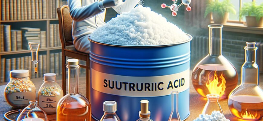 Безпечне використання сірчаної кислоти: що таке H2SO4 і для чого вона потрібна?