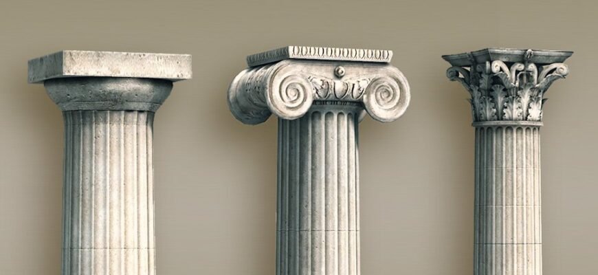 Що таке колони: визначення, види та застосування в архітектурі