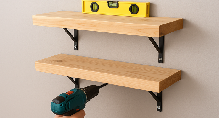 Як самостійно зробити поличку: покрокова інструкція для новачків