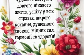 Дорогі наші діти! В цей урочистий день народження Вашої сім’ї хочемо побажати Вам