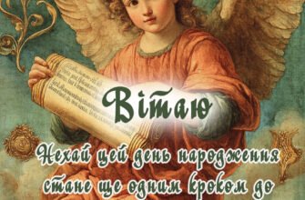 Дорогий хрещений, вітаю тебе з днем народження!