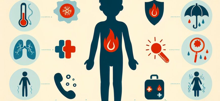 Гіпертермічний синдром у дітей: причини, симптоми та лікування