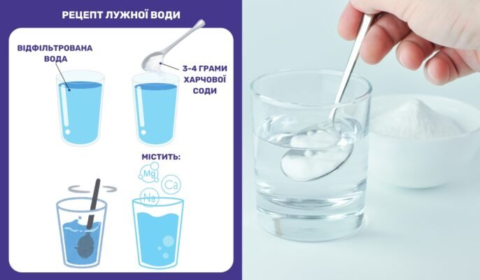 “Як самостійно приготувати лужну воду вдома: покрокова інструкція”