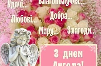 Хай Ангел Хранитель руку подасть І в день народження диво подарує.
