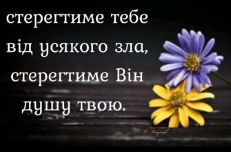 Хай добрий Ангел береже повік Вогонь зорі, що долею зоветься.