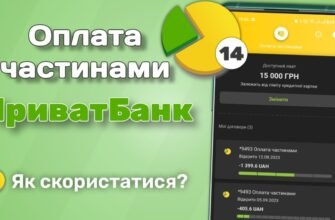 Оформлення оплати частинами в Приват24: покрокова інструкція