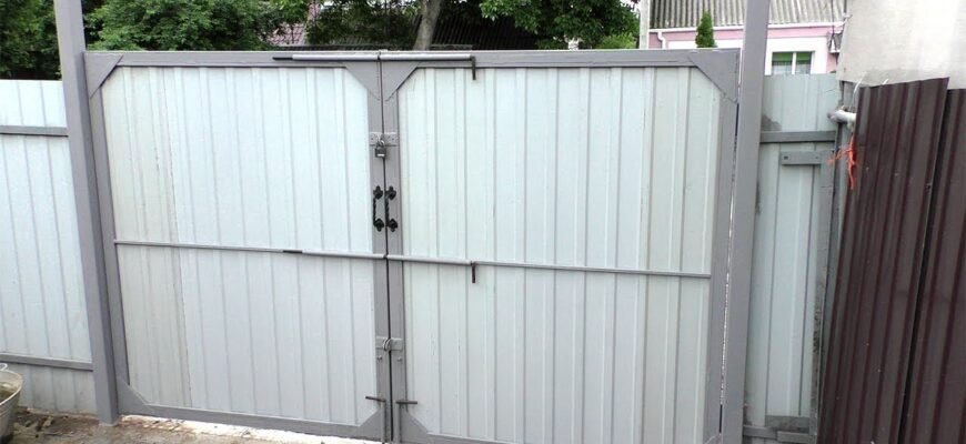 Як власноруч зробити надійні ворота: покрокова інструкція та поради