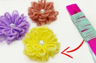Створення квітів з ниток своїми руками: покрокова інструкція для всіх