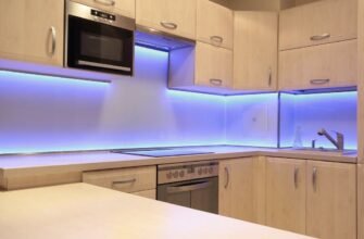 Ефективні поради з встановлення підсвітки на вашій кухні самостійно