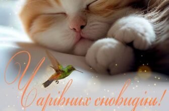 Моя люба, у світі сновидінь на тебе вже чекають