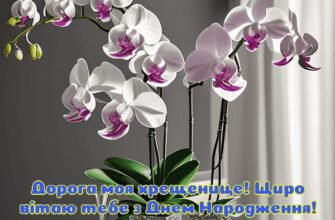 Мила хрещенице, з днем народження!