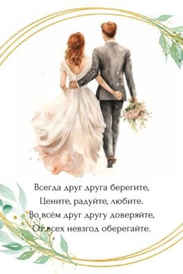 На другу річницю весілля бажаємо дружній парі