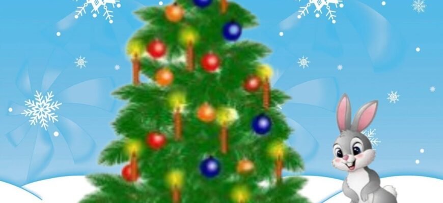 На ялинці запалились Кольорові вже вогні