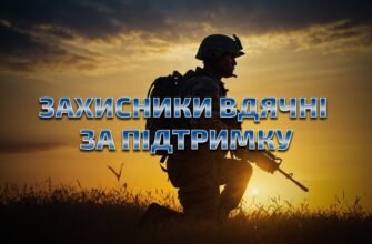 Наші захисники, дякуємо за ваш захист від зовнішніх загроз!