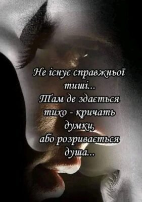 Не знаю, як ти зреагуєш, Та більш не можу я мовчати!