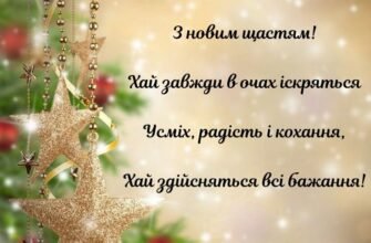 Нехай Новий рік принесе міцне здоров’я, радість