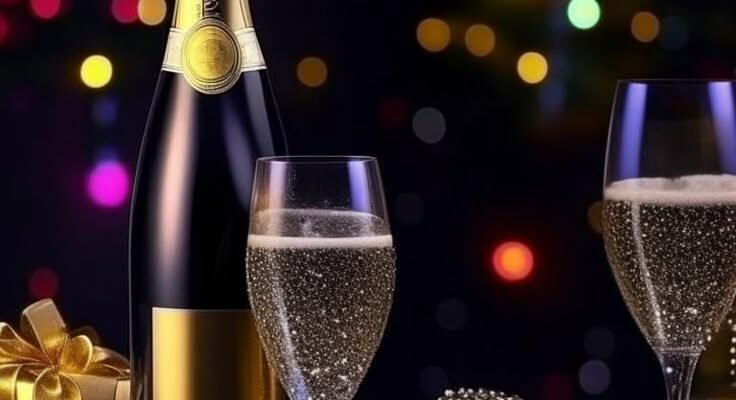 Новий рік у більшості з нас асоціюється з шампанським