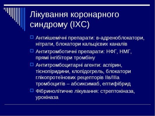 Ознаки та лікування коронарного синдрому: важливі аспекти здоров’я