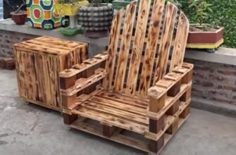 Як власноруч зробити стильне крісло з піддонів: покрокова інструкція