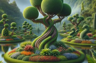 Що таке топіар: мистецтво формування рослинних скульптур для саду