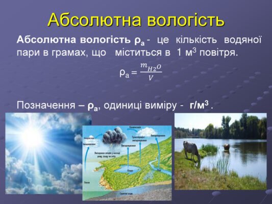 Абсолютна вологість: що це таке і чому вона важлива для вас? Абсолютна вологість: що це таке і чому вона важлива для вас?