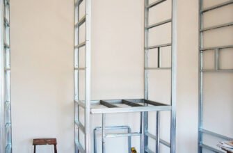 Як власноруч побудувати шафу-купе з гіпсокартону: покрокова інструкція