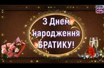 Сьогодні особливий день, день народження самого кращого на світі брата!