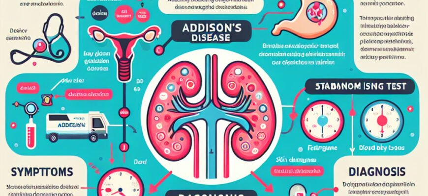 Синдром Аддісона: причини, симптоми та діагностика захворювання