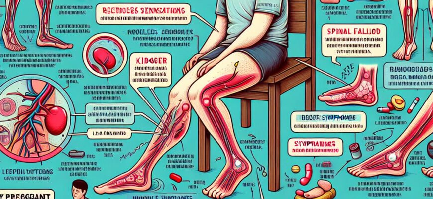 Синдром неспокійних ніг: причини, симптоми та методи лікування.