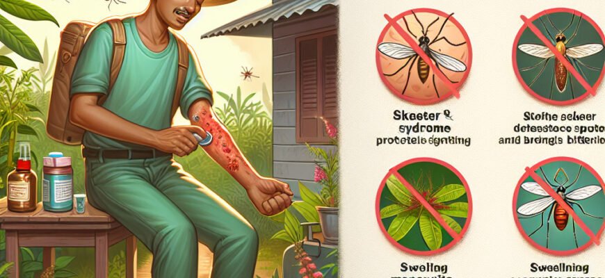 Синдром Скітера: Як Захистити Себе від Укусів Комарів та їх Наслідків