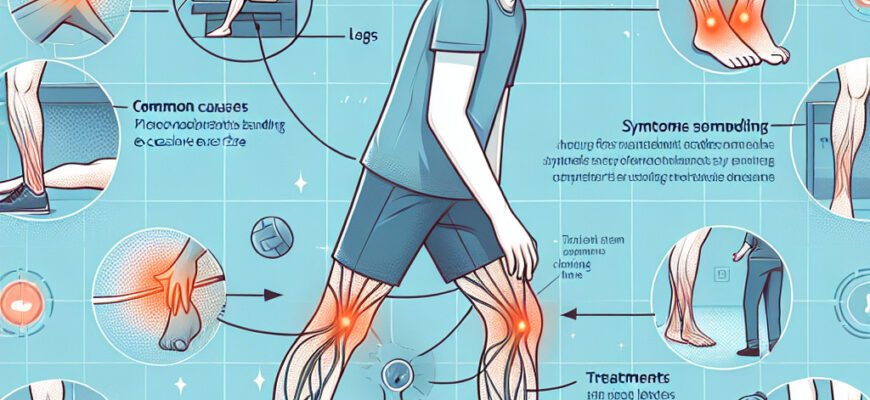 Синдром втомлених ніг: причини, симптоми та методи лікування