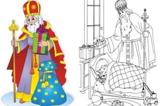 У День Святого Миколая всі слухняні діти чекають на подарунки!