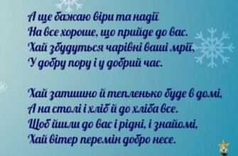 У Новий Рік я до вас поспішав, щоб встигнути від душі привітати