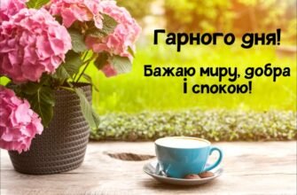 Від душі бажаю приємного, успішного і гарного дня