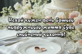 Вітаємо молоду сім’ю з паперовим весіллям! Бажаємо вам виконання спільних бажань