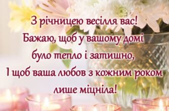 Вітаємо наших вічно щасливих, молодих і закоханих молодят з річницею весілля!