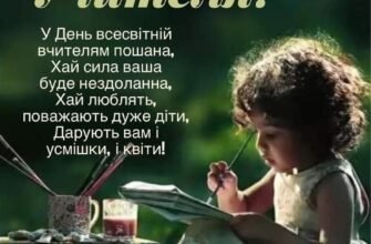Вітаємо з Днем вчителя! Нехай світло, яке Ви вкладаєте