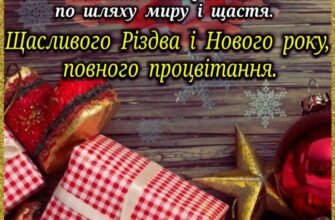 Вітаємо зі святами нового Року та Різдва нехай вони пройдуть так