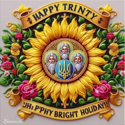 Вітаємо зі світлим християнським святом — Трійцею!