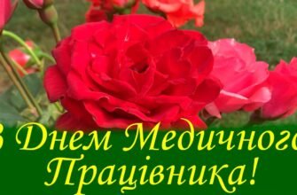 Вітаю з Днем медичного працівника та в це чудове свято