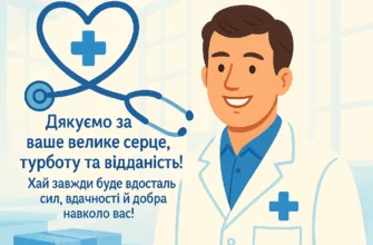 Вітаю з Днем медика. Бажаю завжди залишатися справжнім борцем за здоров’я