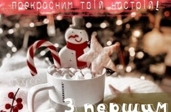 Вітаю з першим днем зими і побажати хочу незабутньої чудовою казки