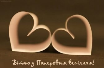 Вітаю з вашою паперовою річницею, з 2-річчям подружнього життя